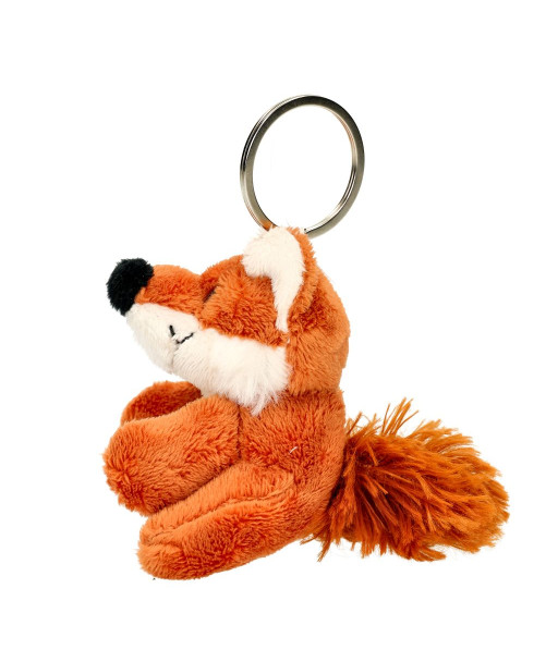 Raktų pakabukas lapė su Lietuvos vėliavos širdute